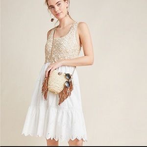NWT!!! Anthropologie Beckett Crochet Dress